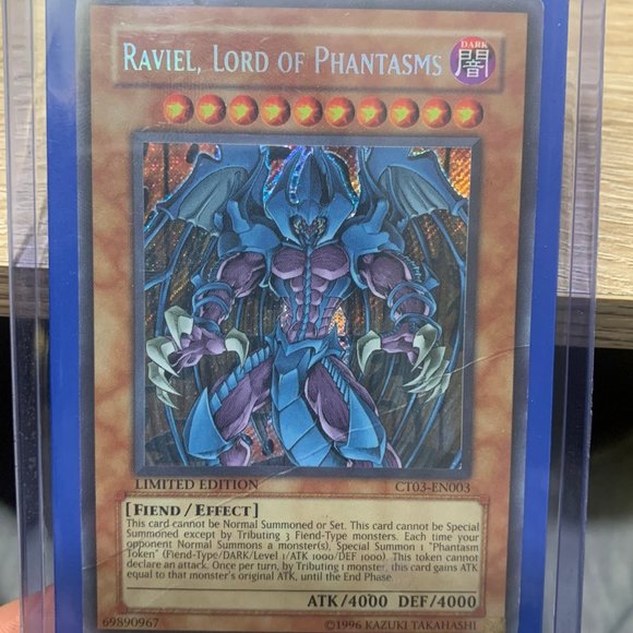 Raviel, Lord of Phantasms -Secret Rare-LIMITED EDITION Yu-Gi-Oh! - Picture 1 of 1